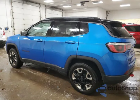2018 Jeep Compass Trailhawk z USA, uszkodzony, nr VIN 3C4NJDDBXJT342632